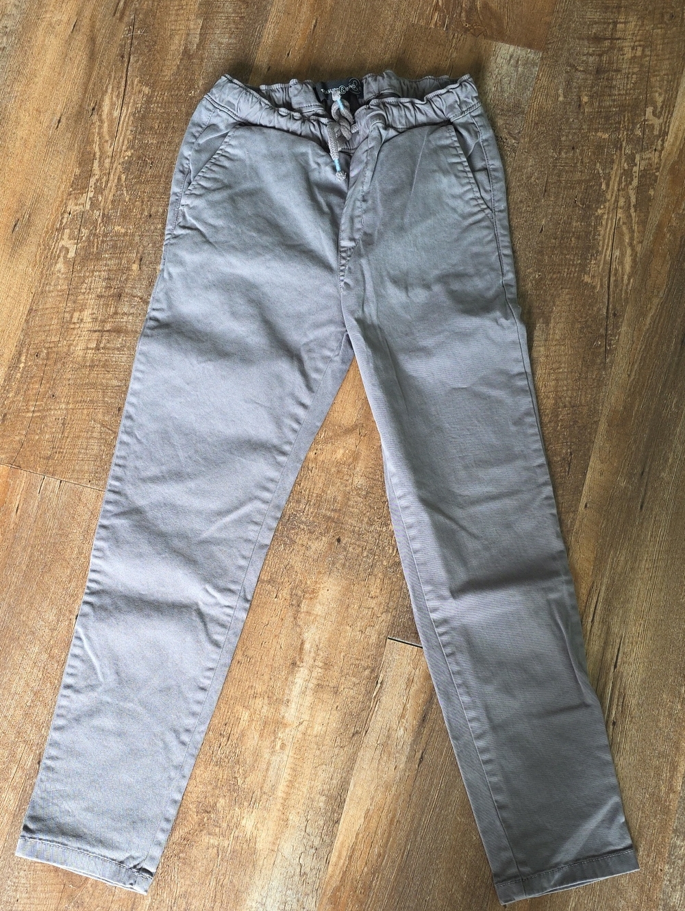 Treasure & Bond Light Gray Drawstring Chinos Size 8/10